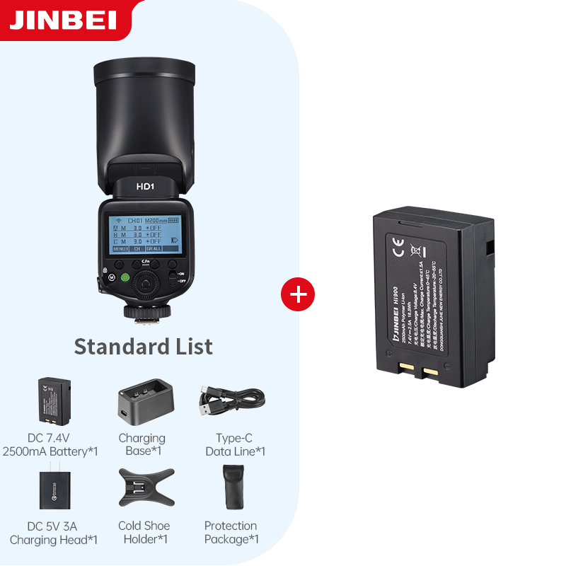 Outdoor Lighting In Photography - JINBEI HD-1 Round-head HSS Speedlite Lampu