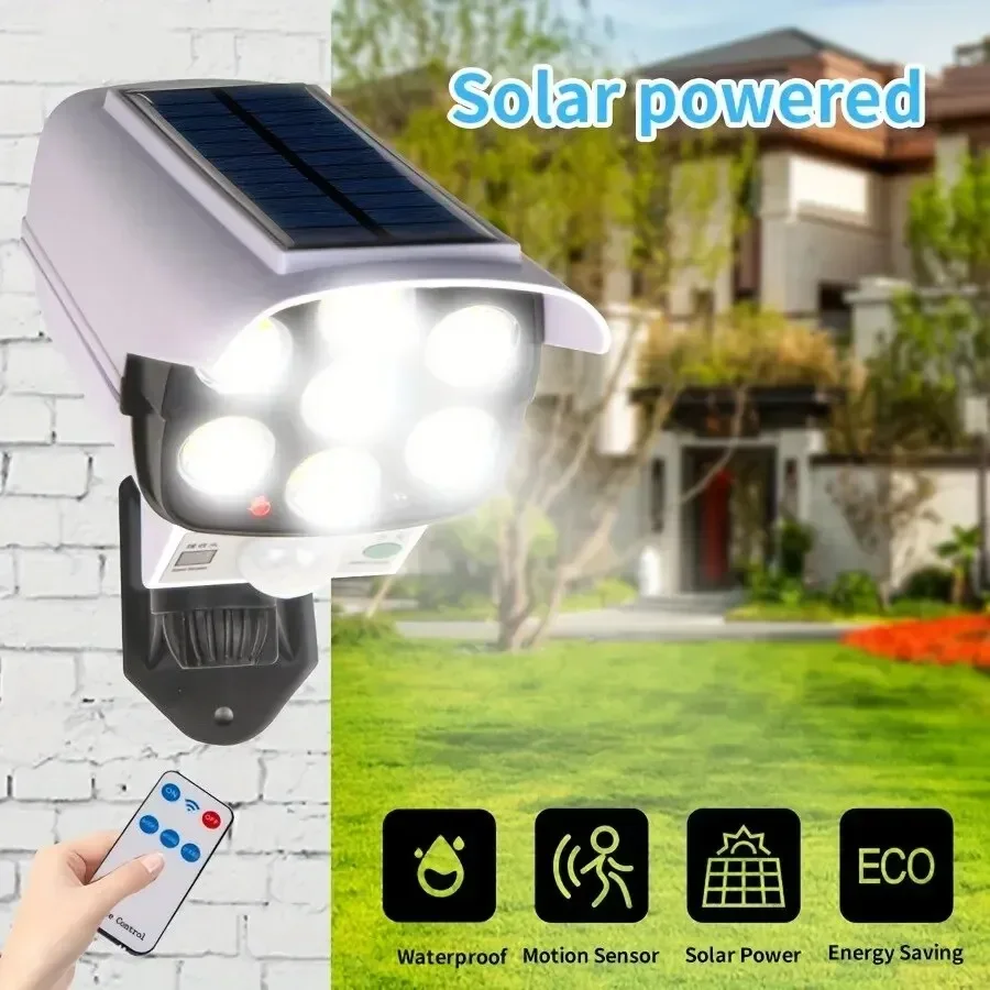 Outdoor Lighting With Motion Sensor - Lampu Surya Sensor Gerak Luar Ruangan
