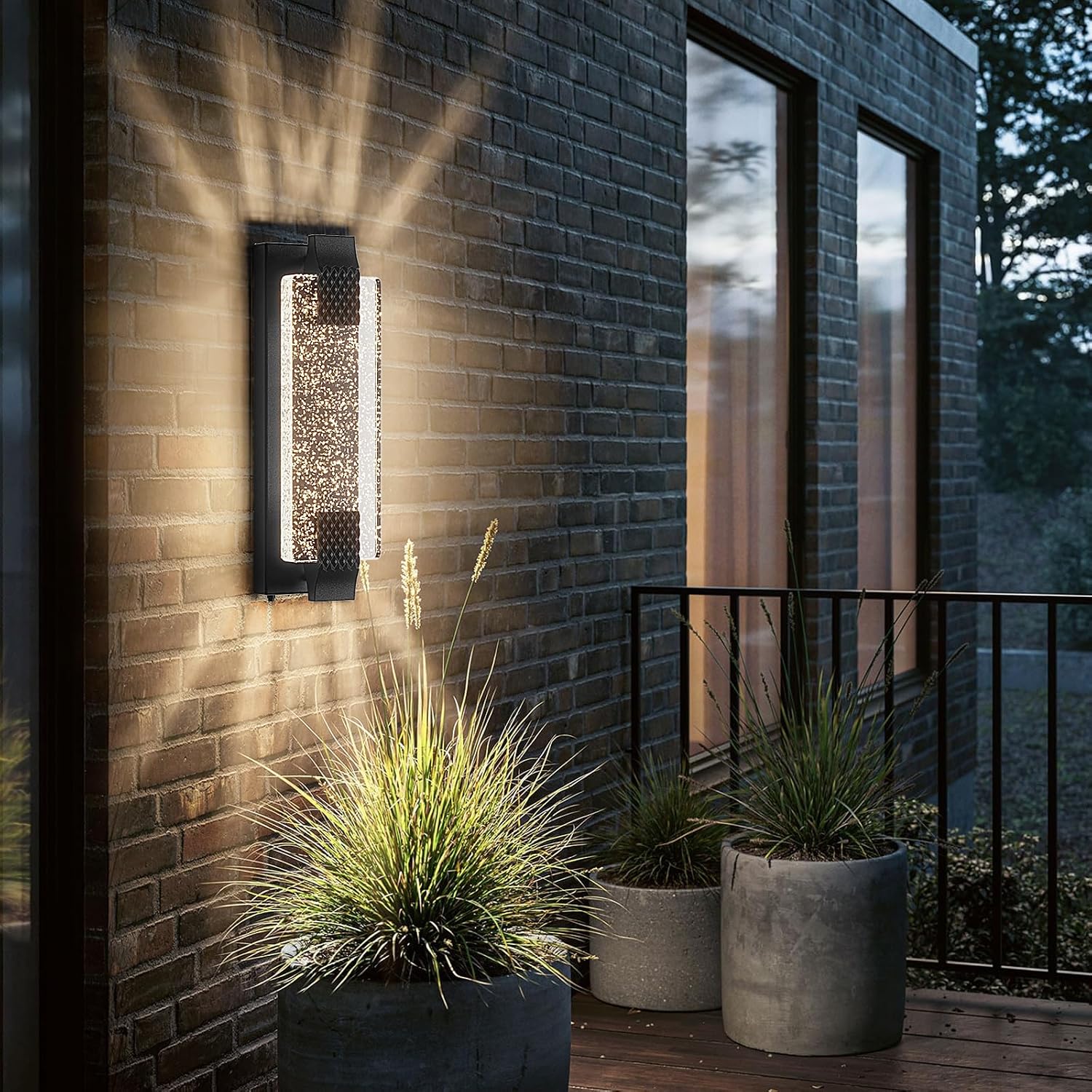 Outdoor Lighting Sensor - Lampu Teras LED Luar Ruangan 15,7