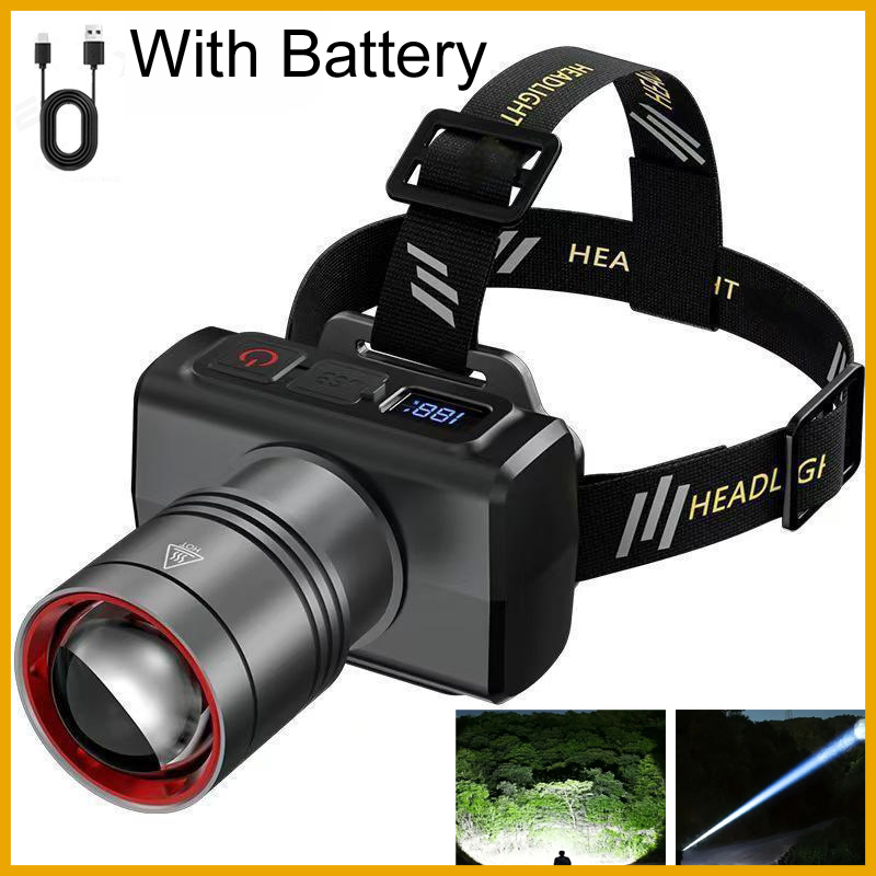 Outdoor Lighting With Motion Sensor - Lampu Kepala LED Digital 2026 Isi
