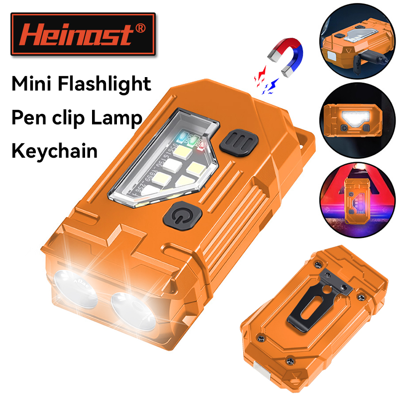 Outdoor Lighting Fixtures - Gantungan Kunci Mini Senter EDC Senter