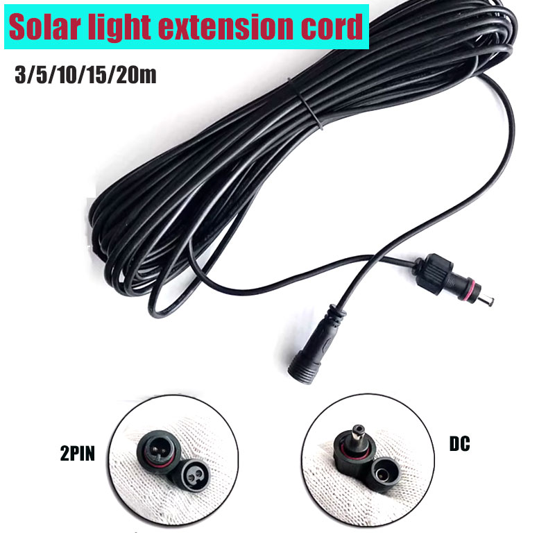 Outdoor Lighting Extension Cable - Kabel Ekstensi Lampu Surya DC Luar