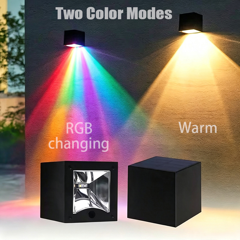 Solar Wall Sconce - Lampu Dinding Tenaga Surya Tahan Air