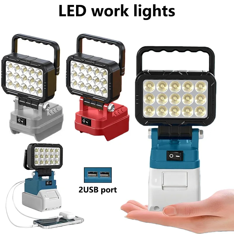 Outdoor Lighting Milwaukee - Lampu Kerja LED 6000 Lumen untuk