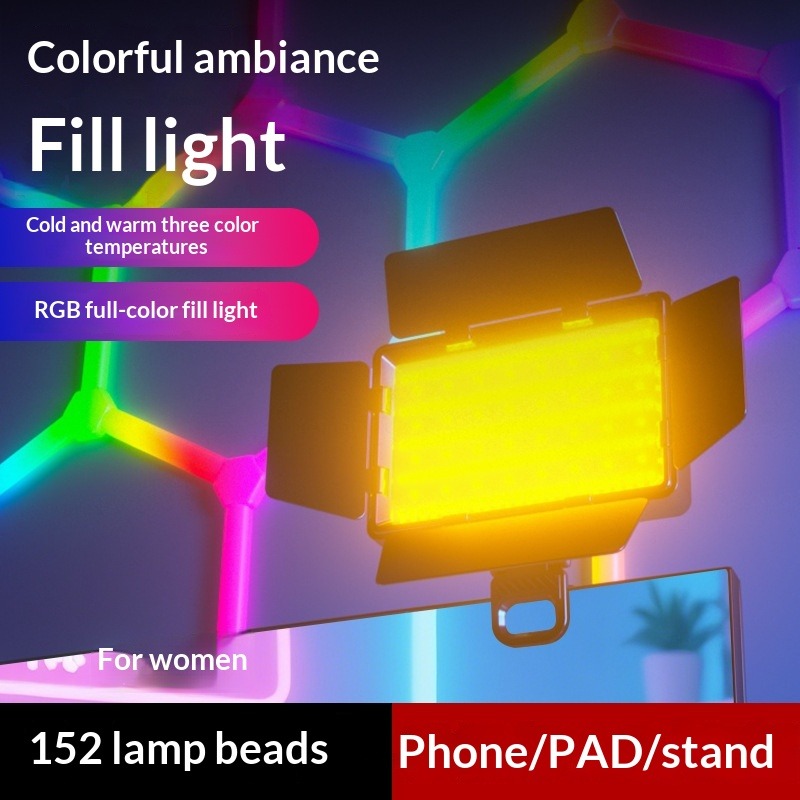Outdoor Lighting In Photography - Lampu LED diffuser RGB empat halaman