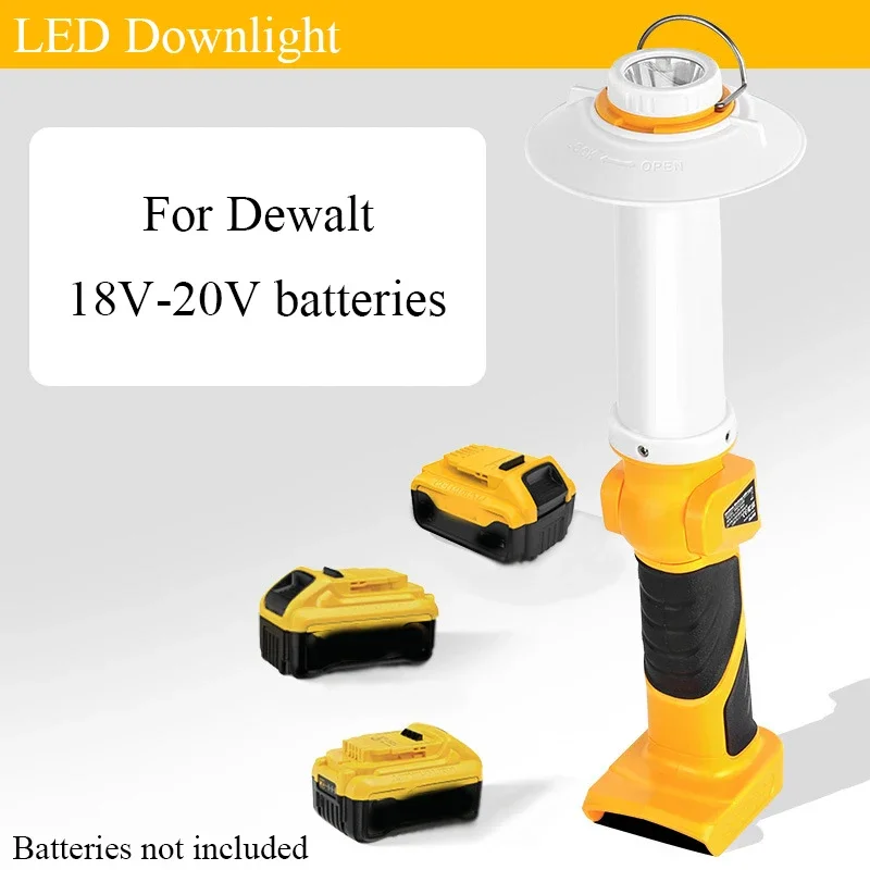 Outdoor Lighting Milwaukee - Lampu Camping Genggam Lipat untuk Baterai