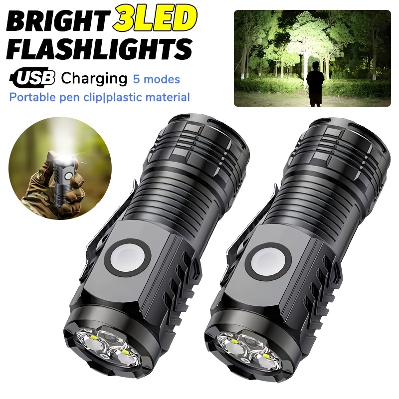 Outdoor Lighting Permanent - Senter LED Mini Portabel, Senter Genggam