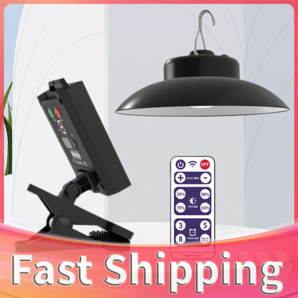 Umbrella Led Clip - Lampu Payung Taman Tenaga Surya IP65