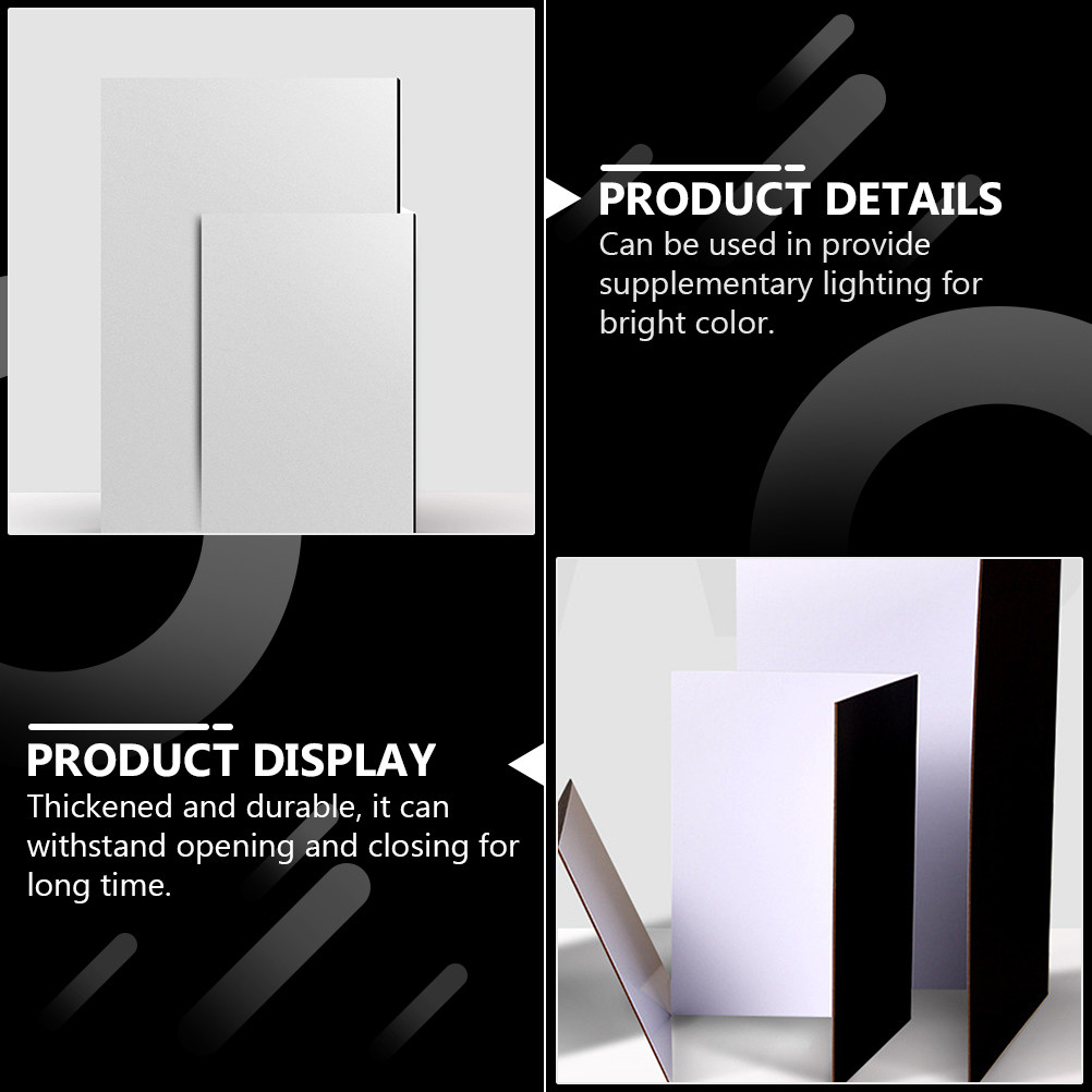 Outdoor Lighting In Photography - Papan Reflektor Lipat Hitam Putih untuk