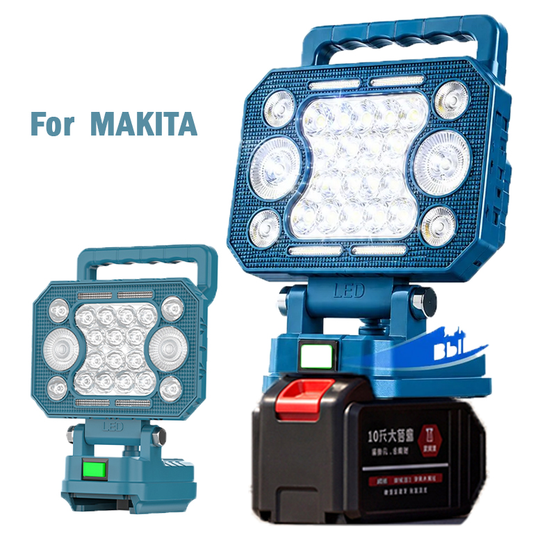Outdoor Lighting Milwaukee - Lampu Kerja LED Makita 3/4 inci