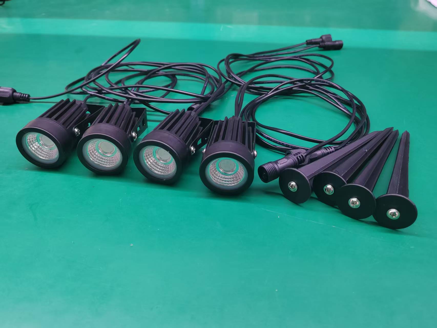 Outdoor Lighting No Wiring - Lampu Sorot Taman LED Luar Ruangan