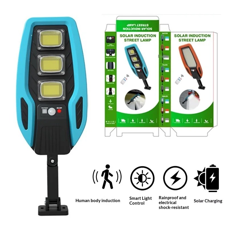 Outdoor Lighting With Motion Sensor - Lampu Tenaga Surya LED Lampu Taman