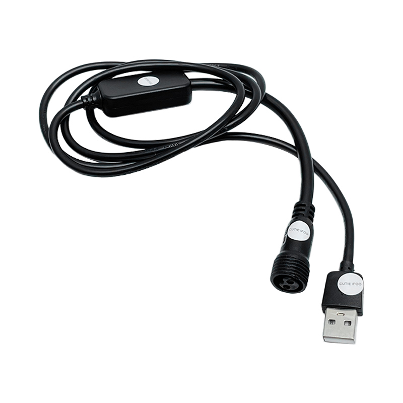 Outdoor Lighting Extension Cable - Kabel Konektor Ekstensi Pengisian Daya USB