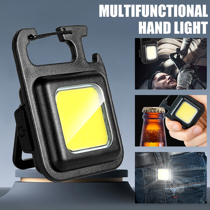 Outdoor Lighting Fixtures - Senter Gantungan Kunci MINI COB Super