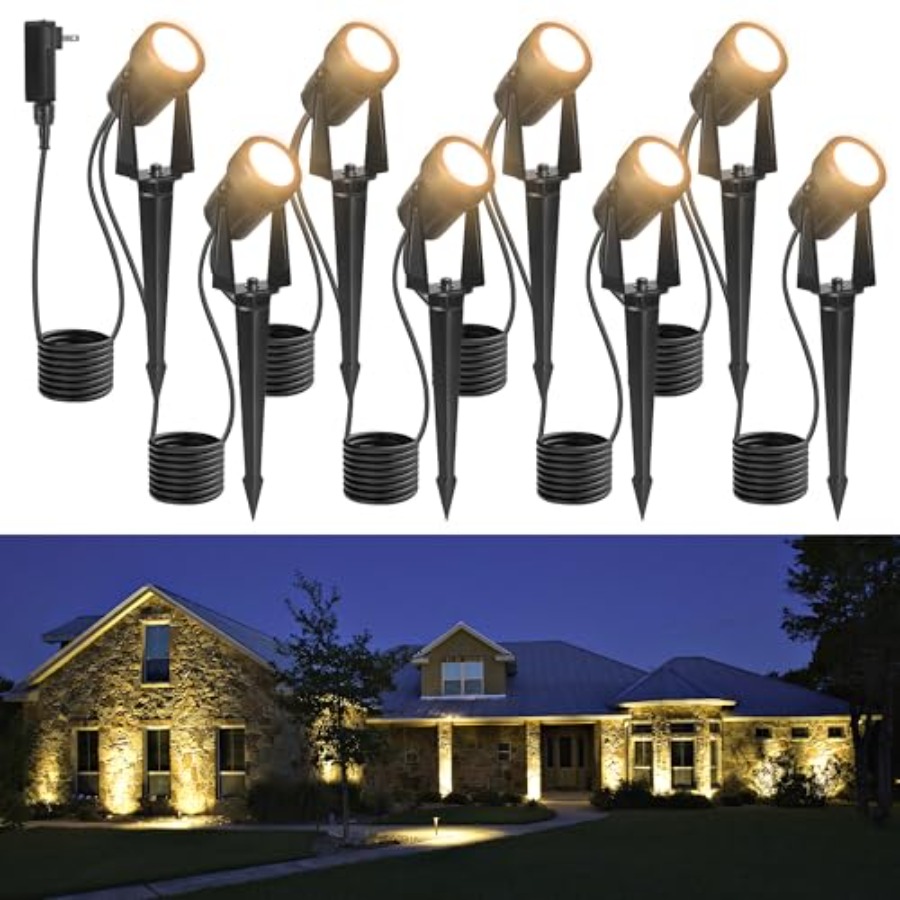 Outdoor Lighting No Wiring - Lampu Sorot Lanskap Luar Ruangan LED