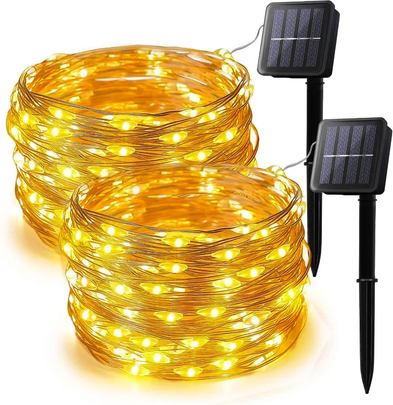 Outdoor Lighting No Wiring - Lampu peri tenaga surya luar ruangan