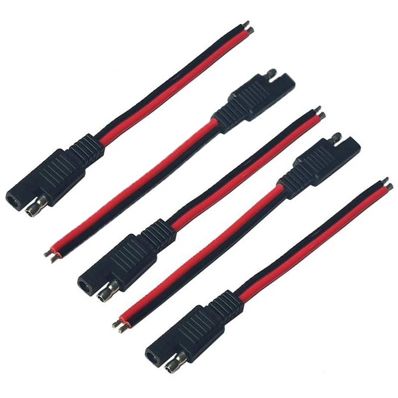 Outdoor Lighting Extension Cable - 5 Buah 15CM SAE 2 Pin