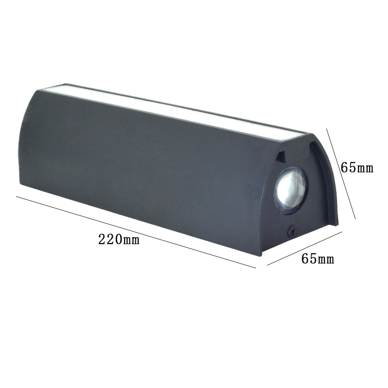 Lampu Dinding LED Strip Atas B - Outdoor Lighting No Wiring ulasan dan harga
