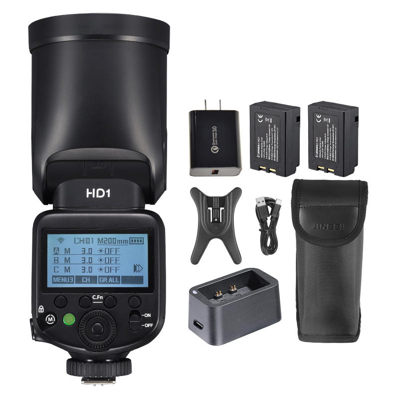 JINBEI HD-1 Round-head HSS Spe - Outdoor Lighting In Photography ulasan dan harga