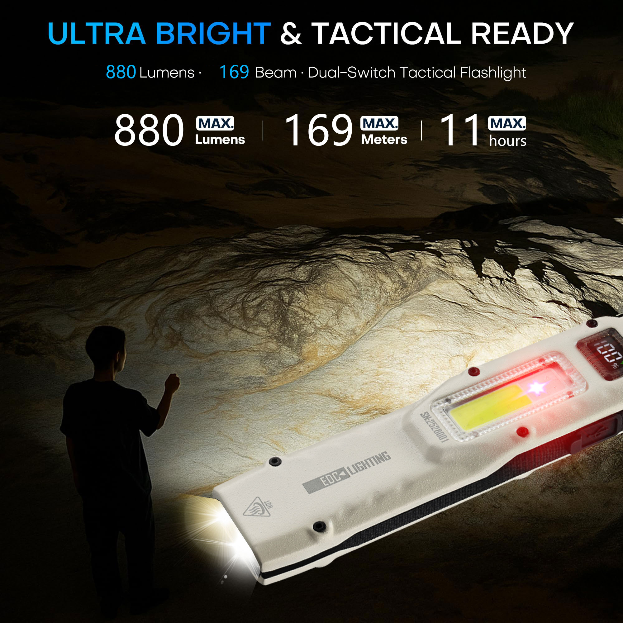Senter Kerja Taktis Ultratipis - Outdoor Lighting Fixtures ulasan dan harga