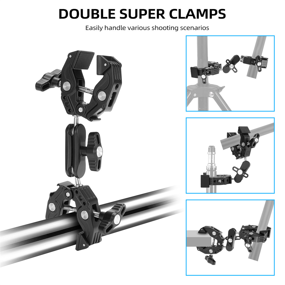 Penjepit Logam Ganda 2026 Supe - Umbrella Led Clip ulasan dan harga