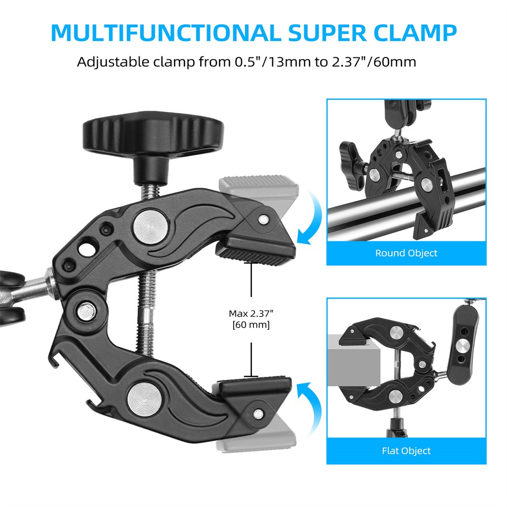 Penjepit Logam Ganda 2026 Supe - Umbrella Led Clip ulasan dan harga