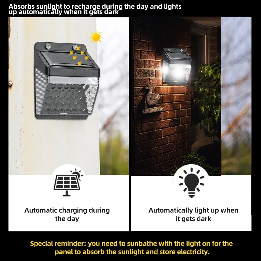 Lampu LED Tenaga Surya Sensor  - Outdoor Lighting With Motion Sensor ulasan dan harga