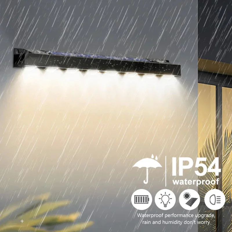 1/2/4 Buah Lampu Tanda Tenaga  - Outdoor Lighting On Fence ulasan dan harga