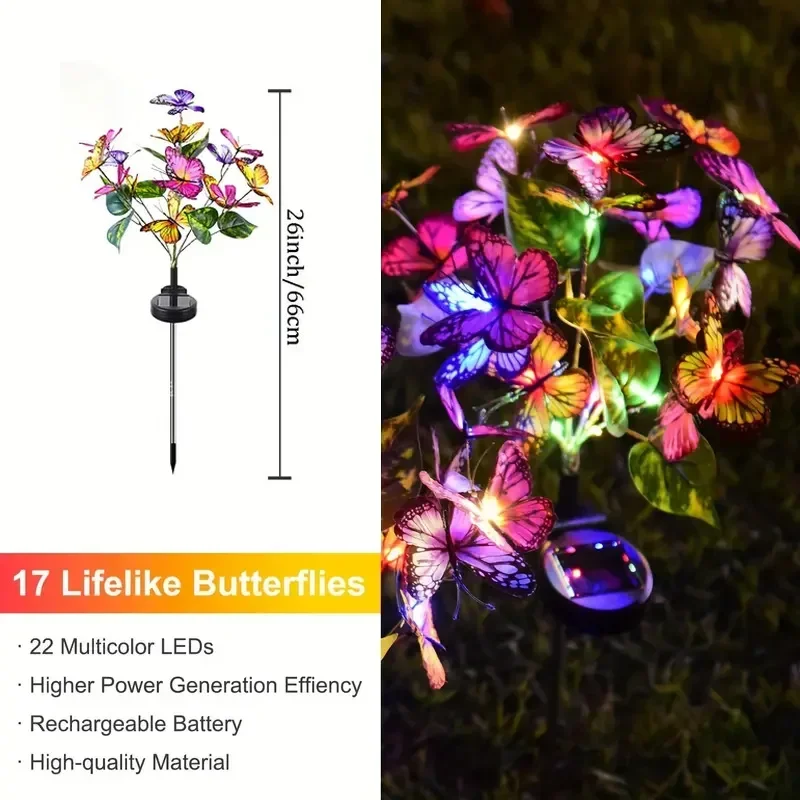 Lampu Taman Kupu-kupu LED Sury - Outdoor Lighting Permanent ulasan dan harga