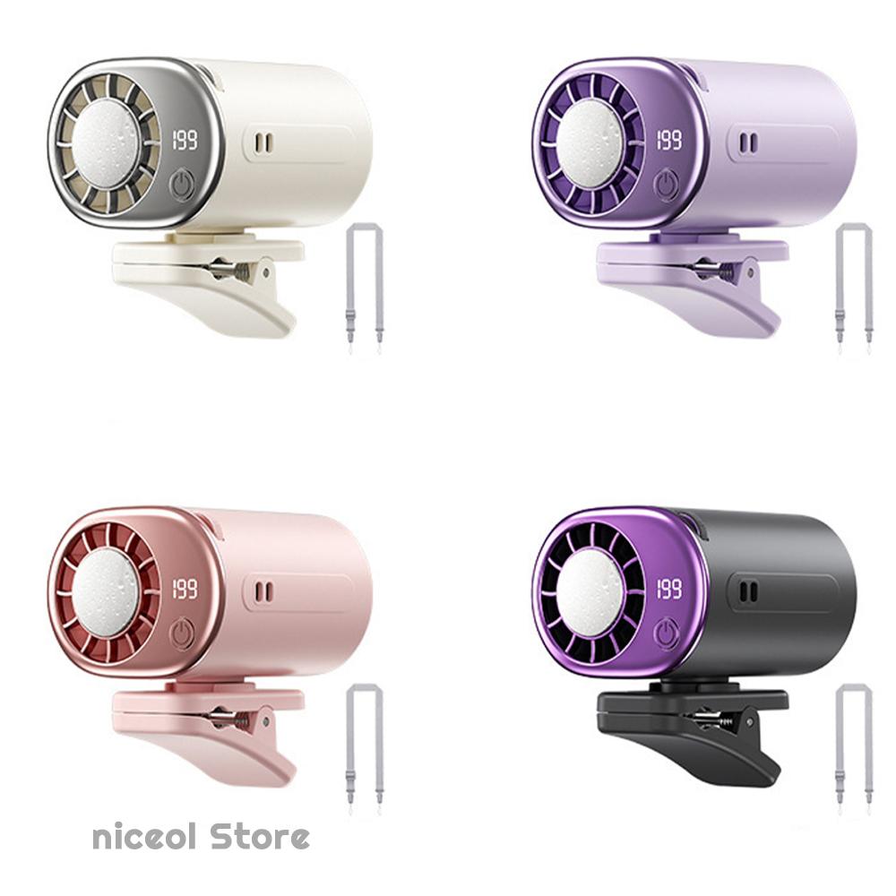 Kipas Mini Portabel LED Displa - Umbrella Led Clip ulasan dan harga