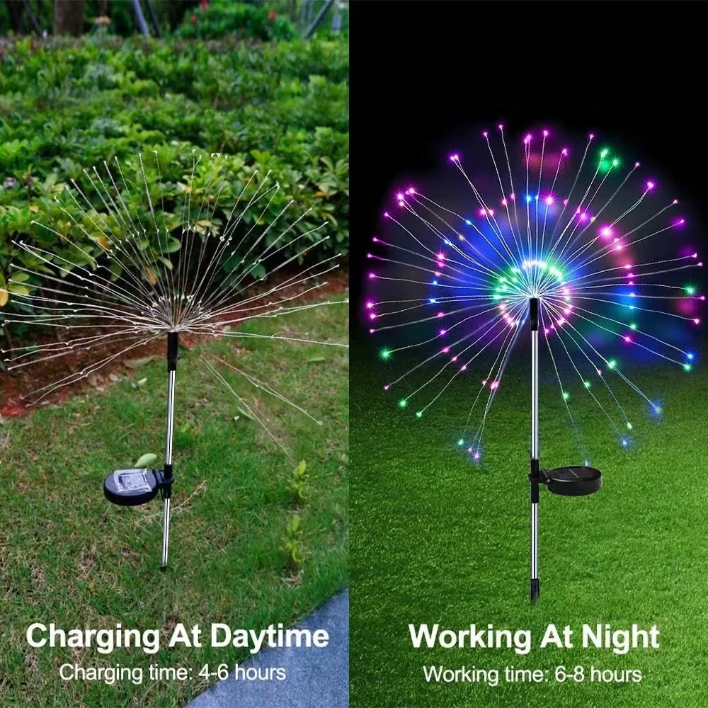 Lampu Taman Tenaga Surya 200LE - Outdoor Lighting No Wiring ulasan dan harga