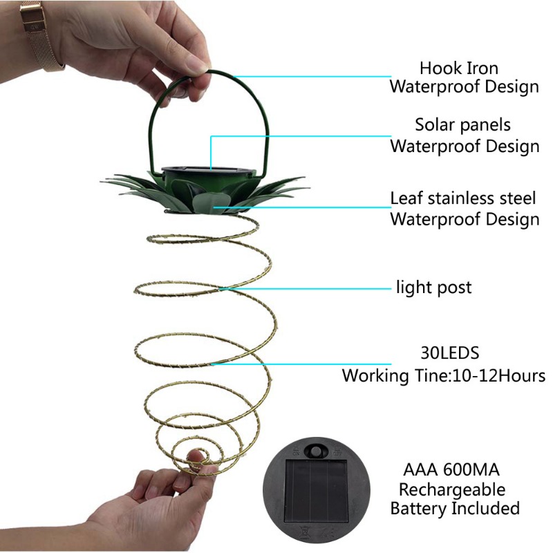 Lampu Pengisian Tenaga Surya L - Outdoor Lighting No Wiring ulasan dan harga