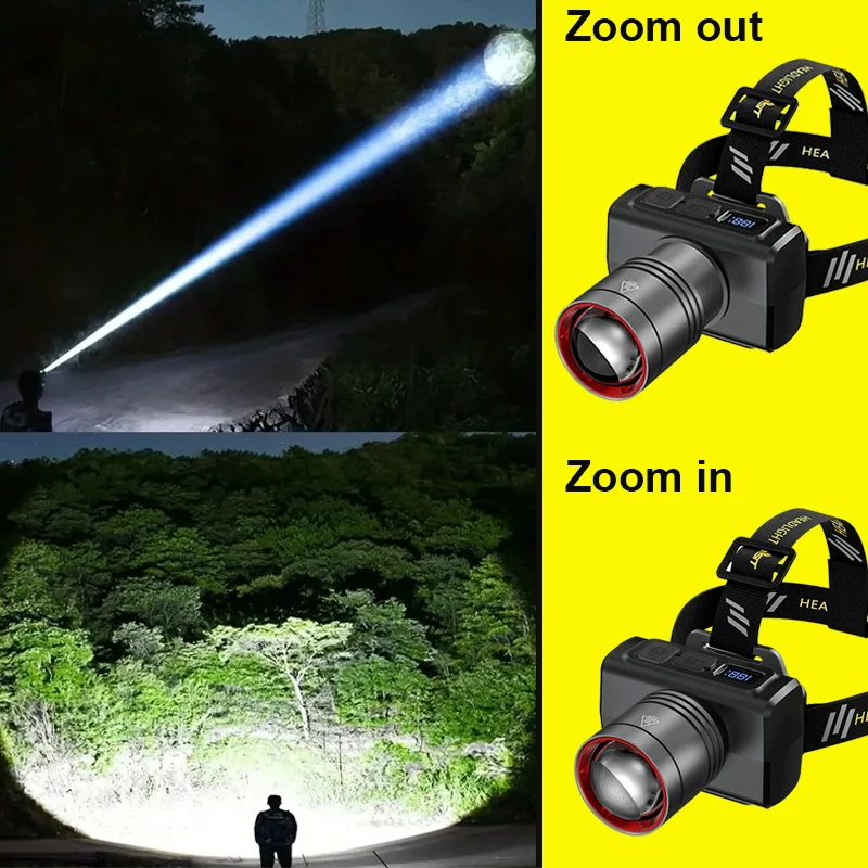 Lampu Kepala LED Digital 2026  - Outdoor Lighting With Motion Sensor ulasan dan harga