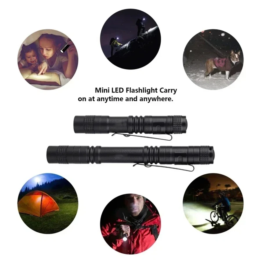 Senter LED Mini Portabel Saku  - Outdoor Lighting Fixtures ulasan dan harga