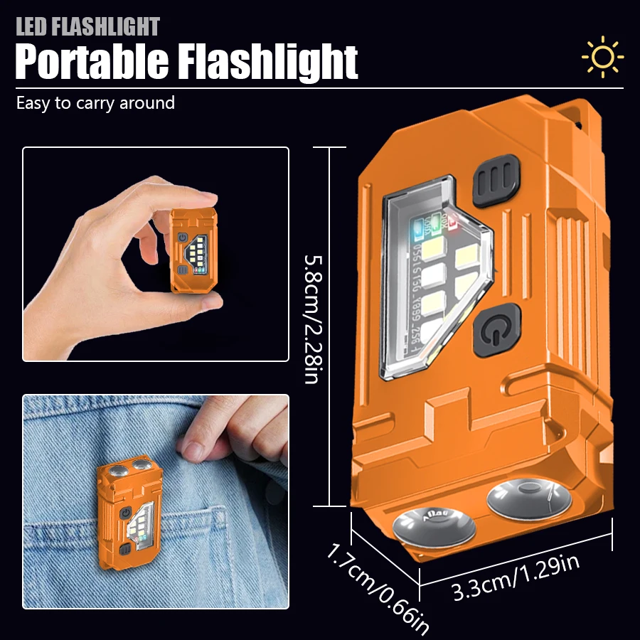 Gantungan Kunci Mini Senter ED - Outdoor Lighting Fixtures ulasan dan harga