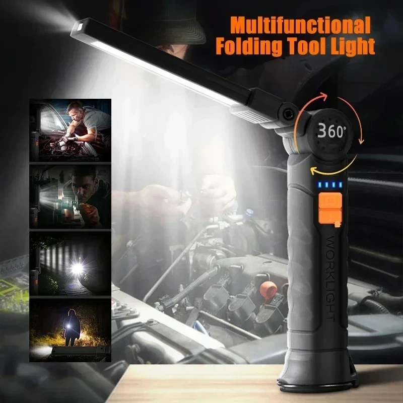 Senter LED COB Portabel Lampu  - Outdoor Lighting Fixtures ulasan dan harga