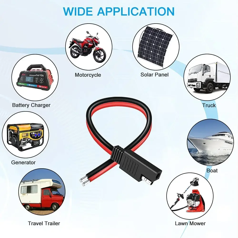 DIY SAE kabel kepala tunggal k - Outdoor Lighting Extension Cable ulasan dan harga