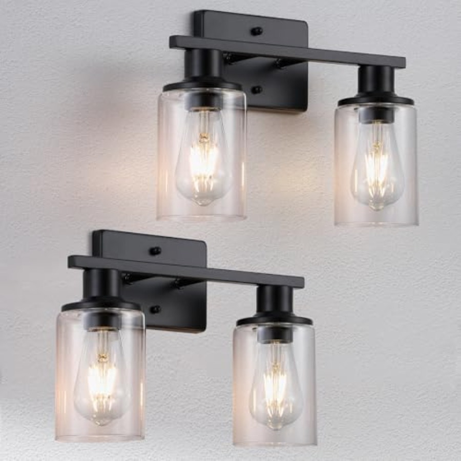 Lampu Kamar Mandi Matte di Ata - Solar Wall Sconce ulasan dan harga