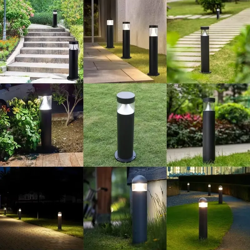 Lampu Bollard LED Aluminium Mo - Outdoor Lighting Bollards ulasan dan harga