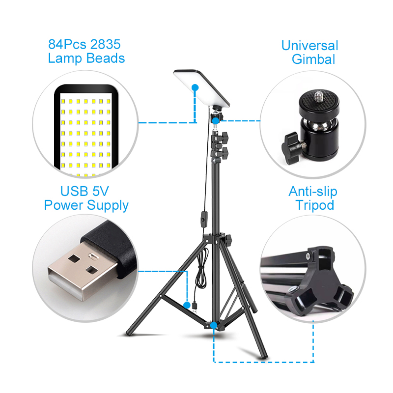 Lampu LED swafoto berkemah por - Outdoor Lighting In Photography ulasan dan harga
