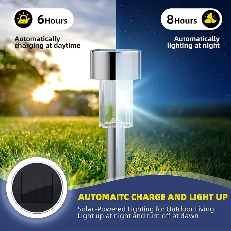 Lampu Taman tenaga surya, lamp - Outdoor Lighting On Fence ulasan dan harga