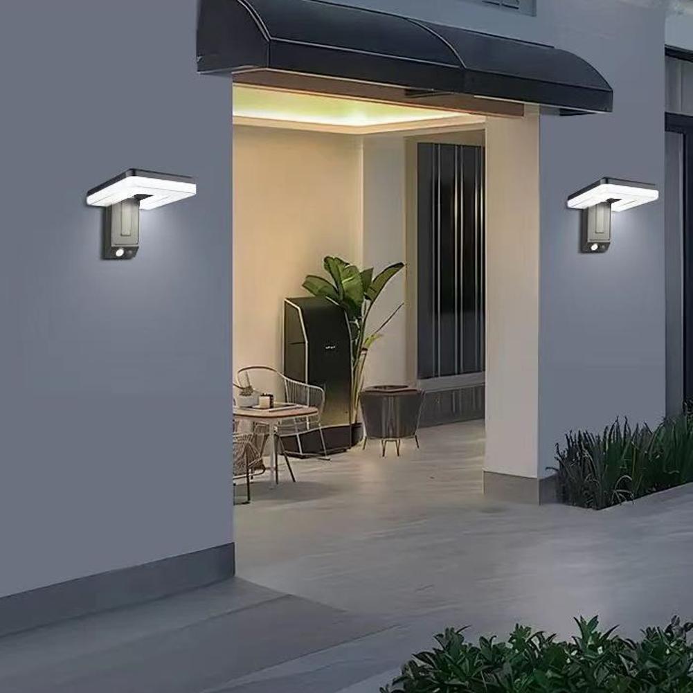 LED Lipat 120 °   Lampu Tenaga - Solar Wall Sconce ulasan dan harga