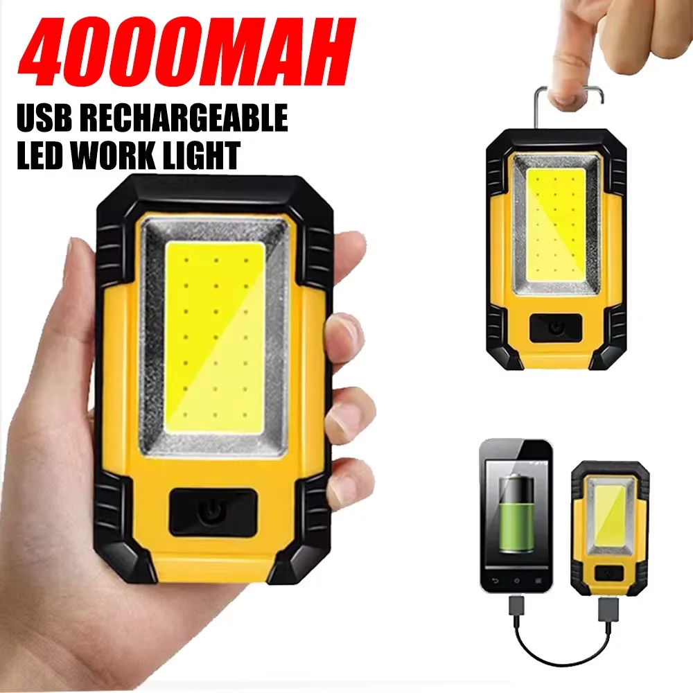 Lampu Kerja Isi Ulang 4000mAh  - Outdoor Lighting Fixtures ulasan dan harga