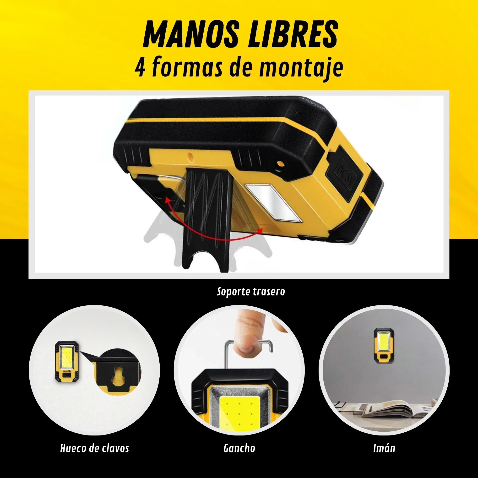 Lampu Kerja Isi Ulang 4000mAh  - Outdoor Lighting Fixtures ulasan dan harga
