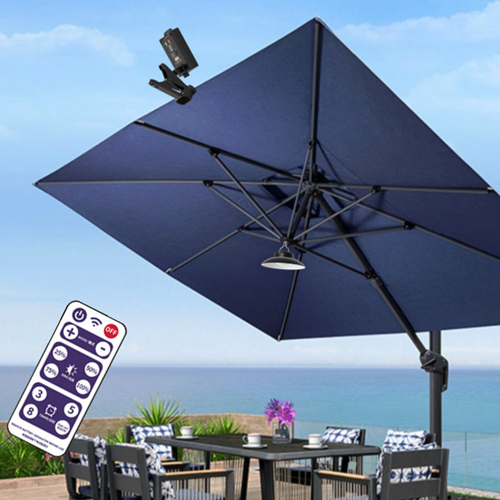 Lampu Payung Teras Tenaga Sury - Umbrella Led Clip ulasan dan harga