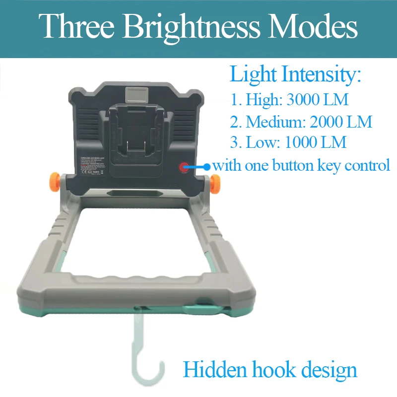 Lampu sorot LED untuk berkemah - Outdoor Lighting Milwaukee ulasan dan harga