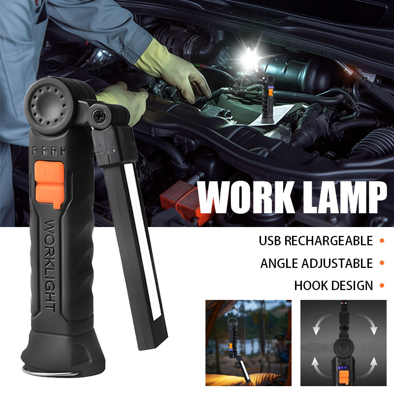 Senter LED COB Portabel Lampu  - Hanging Outdoor Lighting ulasan dan harga