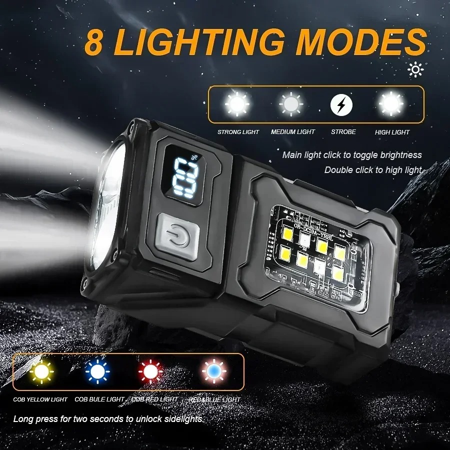 Senter LED Mini USB Isi Ulang  - Outdoor Lighting Fixtures ulasan dan harga
