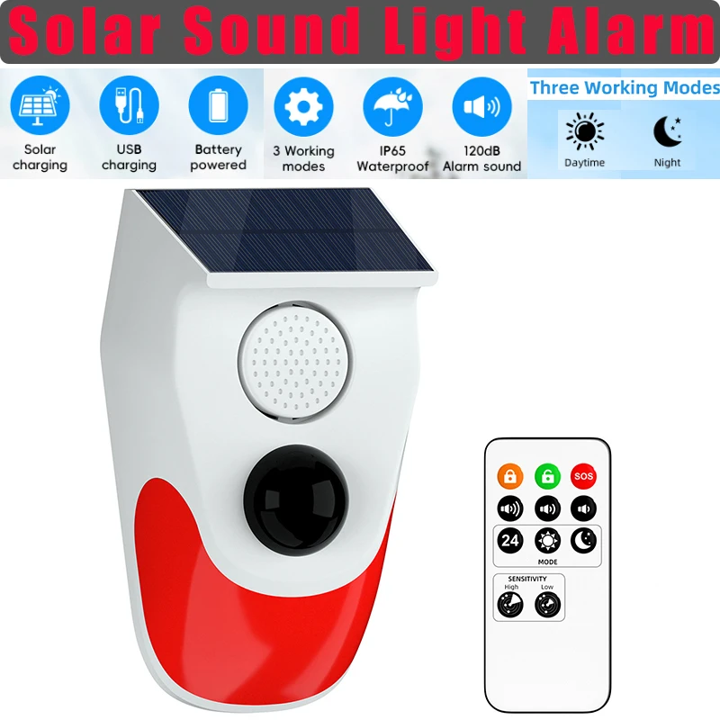 Alarm Suara Lampu Tenaga Surya - Outdoor Lighting With Motion Sensor ulasan dan harga
