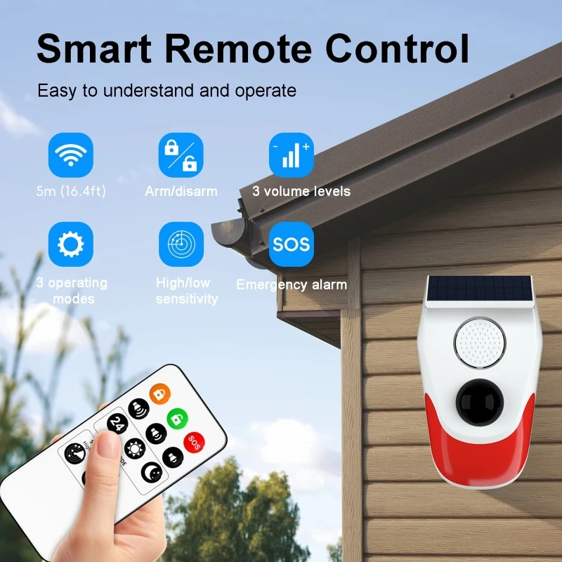 Alarm Suara Lampu Tenaga Surya - Outdoor Lighting With Motion Sensor ulasan dan harga